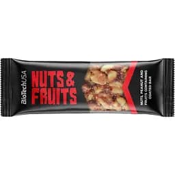 Батончик BiotechUSA Nuts, Peanut and Fruits 40 г