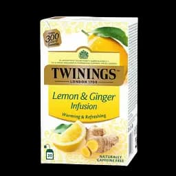 Чай Twinings фруктовий  лимон та імбір  в пакетиках 30 г (20 шт. х 1.5 г)