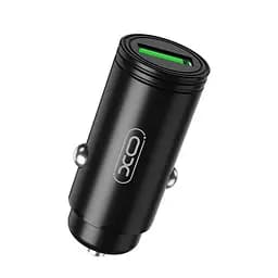 Автомобильное зарядное устройство для XO CC39 QC3.0 18W Car charger Черный