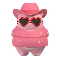 Сквіш-іграшка Pembe The Pink Cat мемори фоам  (40263) - мініатюра 3