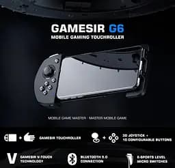 Геймпад джойстик контролер для мобільного телефона GameSir G6 Android - мініатюра 2