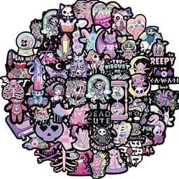 Стікерпак Готика Набір наклейок GeekLand Gothic 50 штук