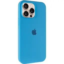 Чохол Epik Silicone Case Full Protective AA для Apple iPhone 15 Pro 6.1 Блакитний/Blue