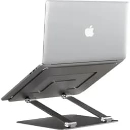 Підставка для ноутбука до 17.3" OfficePro LS111G, Grey, алюміній/силікон, регулювання нахилу - мініатюра 4