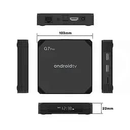 Смарт ТВ приставка Magicsee G7 Pro 4/32 Гб Android TV 11 Smart Box - мініатюра 5