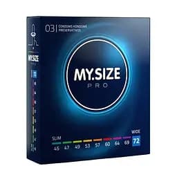 Презервативи My.Size Pro 72, 3 шт.