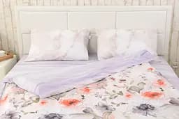 Комплект постільної білизни Руно Flowers сатин півтораспальний (К 1.137А Flowers)
