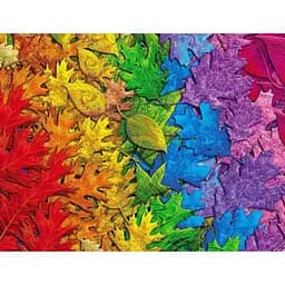 Алмазна мозаїка Кольоровий листопад Strateg HEG87071 30х40 см