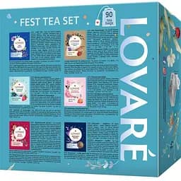 Набір чай асорті Lovare Fest Tea Set 180 г (90 шт. х 2 г) - мініатюра 3