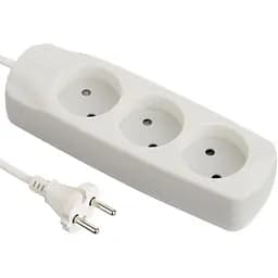 Подовжувач без заземлення Electraline 3Р 1.5 м 62000