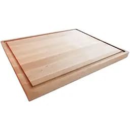 Дошка кухонна Mazhura Alder прямокутна з виїмкою 42х34х2.4 см (mz323049)