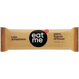 Батончик EatMe злаковий кава-журавлина 40 г (941591)