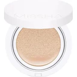Тональний кушон для обличчя MISSHA Cushion Moist Up SPF 50 відтінок 21 (Light Beige) 15 г - мініатюра 2