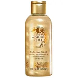 Олія для тіла і волосся Avon з мерехтливим ефектом і ароматом дерева SPA Уд Сяйво золота 150 мл