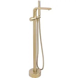 Змішувач для ванни Rea Clark brushed gold підлоговий REA-B5303 Золотий