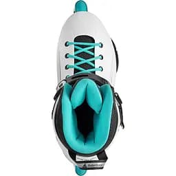 Ролики жіночі Rollerblad Lightning Women 250 Білий-Блакитний - мініатюра 3