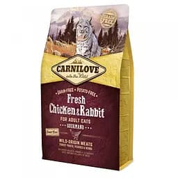 Сухий корм Carnilove Fresh Chicken & Rabbit Gourmand for Adult cats 2 кг Курка та кролик для дорослих кішок