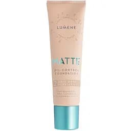 Тональная основа Lumene Matte Oil-control Foundation тон 2 (Soft Honey) 30 мл