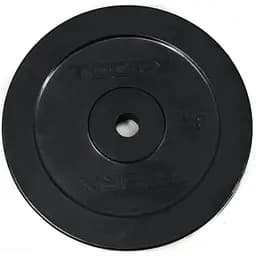 Диск для штанг и гантелей Toorx 1 кг 25 мм Черный (DGG-1)