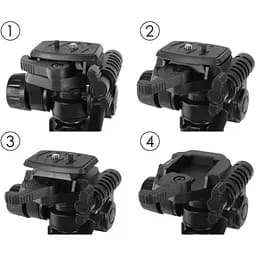 Штатив трипод Weifeng WT-3520 тринога для фотоапарата та смартфона - мініатюра 4