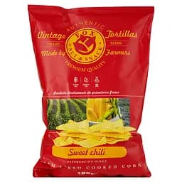 Чипси кукурудзяні Fox nut & snack з солодким перцем чилі 125 г