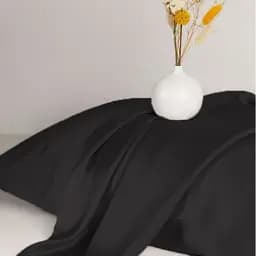 Простирадло на резинці MirSon Satin Light Pro 10-006 Black 60x120 см (2200010171495) - мініатюра 4
