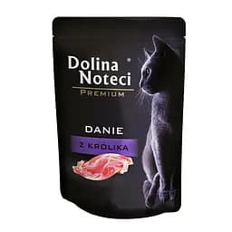 Паучи Dolina Noteci Premium Danie для кошек 85 г (кролик)