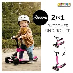 Самокат-велобег Hauck Skootie Neon Pink, рожевий (85204-4) - мініатюра 7
