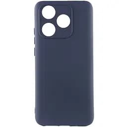 Чохол Silicone Cover Lakshmi Full Camera (A) для TECNO Spark 10 Синій / Midnight Blue