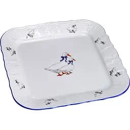Блюдо Thun Bernadotte Гуси 26х26 см (P1751006JQZ5936B59)