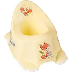 Горщик Tega Лісова казка з нековзкою гумою і музикою жовтий (PO-069-109)