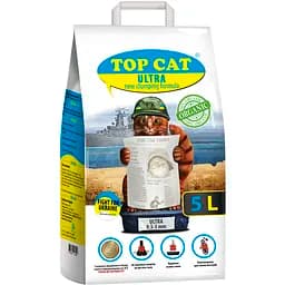 Наповнювач для котячого туалету Top Cat Ultra new clumping formula бентоніт 0.5-3 мм 5 л 