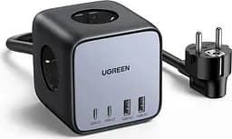Зарядное устройство UGREEN CD268 65W DigiNest Cube (2C2A) (UGR-60113)