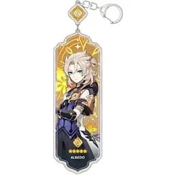 Брелок акриловий Геншин Альбедо Genshin Impact Albedo 11 см
