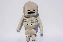 М'яка іграшка Minecraft Skeleton small Майнкрафт Скелет маленький 24 см 41.54 - мініатюра 5