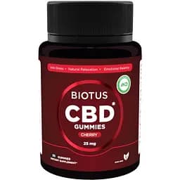 Каннабидиол Biotus CBD Gummies 25 мг 30 желейных мишек