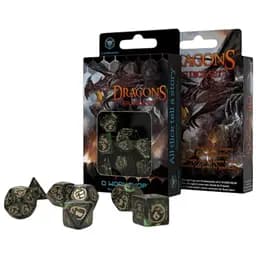 Набір кубиків Dragons Nephrite Dice Set , 7 шт. (SDRA06)