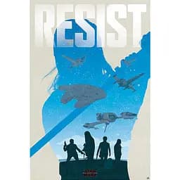 Постер Star Wars Resist (Звездные войны Сопротивление) 91.5х61 см
