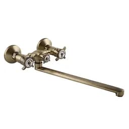 Смеситель для ванны Zerix Z22325-2 ZX0555 Бронза