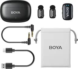 Мікрофон Boya mini-18 TRS for camera Black (mini-18) - мініатюра 2