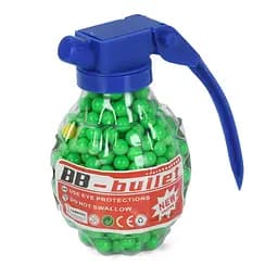 Пульки (шарики) для детского оружия "Граната" Bambi BB-5(Green) 500 шт