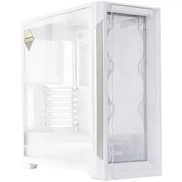 Корпус ALmordor L1400 Shield белый, без БП, Mid Tower, для EATX/ATX/Micro ATX/Mini ITX, 2xUSB 3.0, 1xType-C, макс. CPU – 180