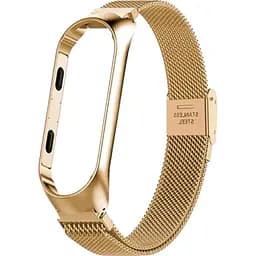 Ремешок BeCover Metal для Xiaomi Mi Smart Band 8 Gold (709359)
