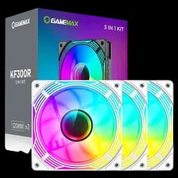 Вентилятор Gamemax KF300R ARGB White