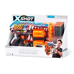 Швидкострільний бластер Zuru X-Shot Skins Dread Beast Out 12 патронів (36517P) - мініатюра 4