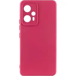 Чехол Lakshmi Full Camera Silicone Cover для Poco F5 / Redmi Note 12 Turbo Marsala [92223]