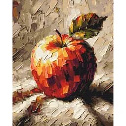 Картина по номерам Brushme Яблоко © Oleg Loburak 40x50 см