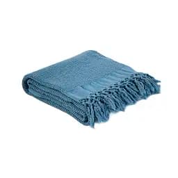 Плед Lotus Home - Rius petrol петроль 130x170