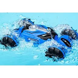 Машинка на радіокеруванні JJRC Q150 Twist Double-sided Transforming Climber Car Blue [119051] - мініатюра 3