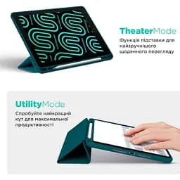 Чохол-книжка ArmorStandart Smart Fold Pen для Apple iPad 11 2025 (A16) / 10.9 2024 / 2022 Pine Green (ARM74943) [133701] - мініатюра 5